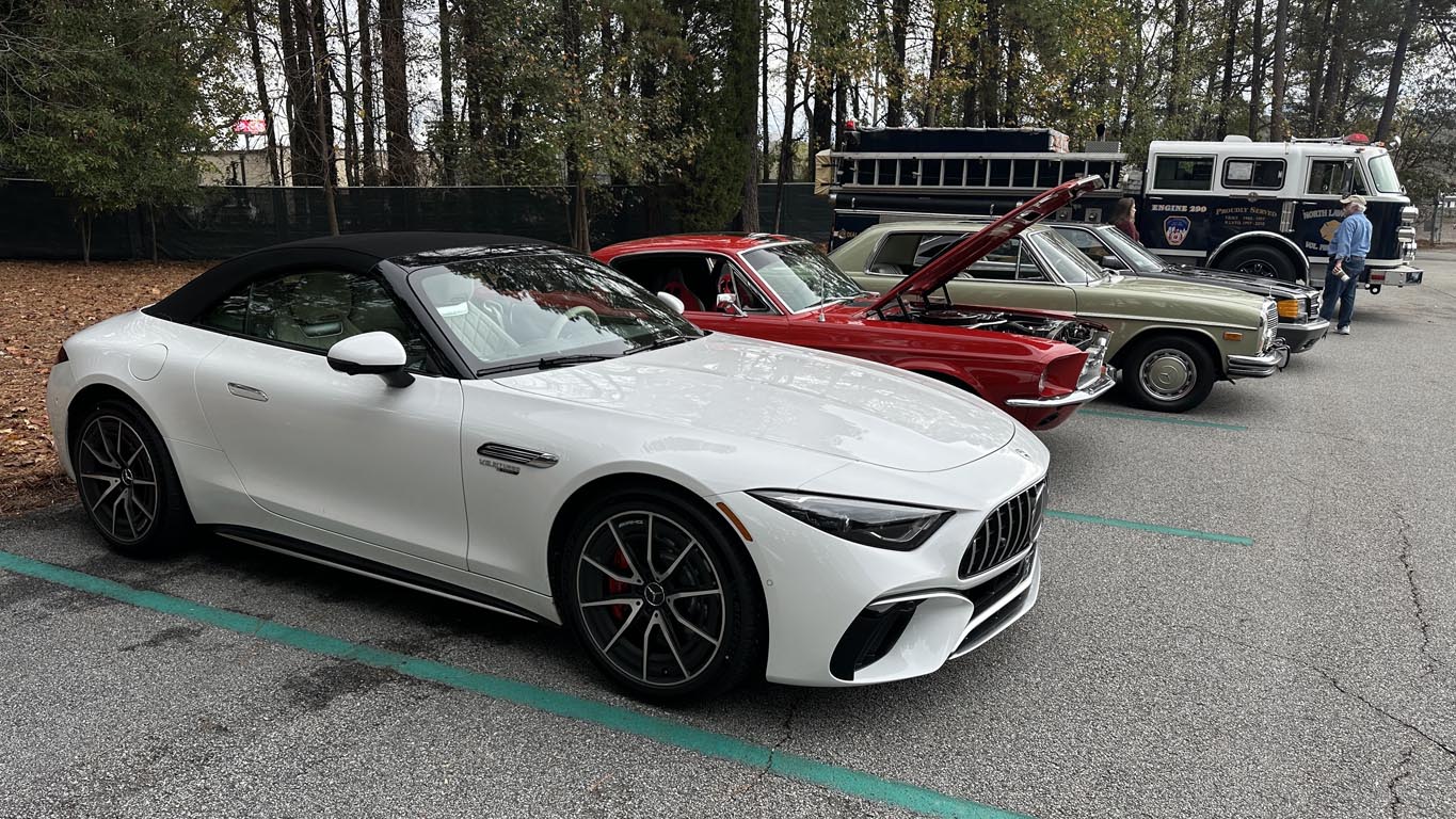 AMG SL55 from Dunwoody Driving Club at the Big Green Egg