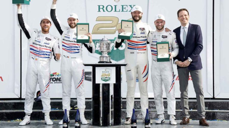 2023 Rolex 24 Winners - WeatherTech AMG Drivers