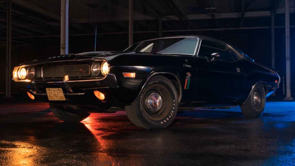 1970 Dodge Hemi Challenger R/T SE—better known as the "Black Ghost"