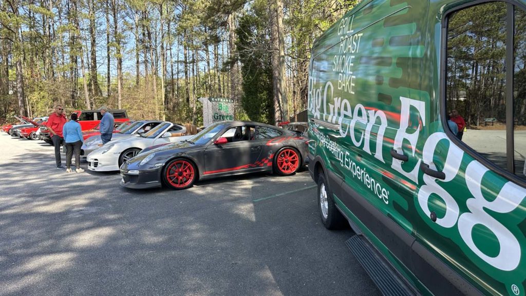 Metro Motorcar Club at the Big Green Egg for Georgia BBQ Day