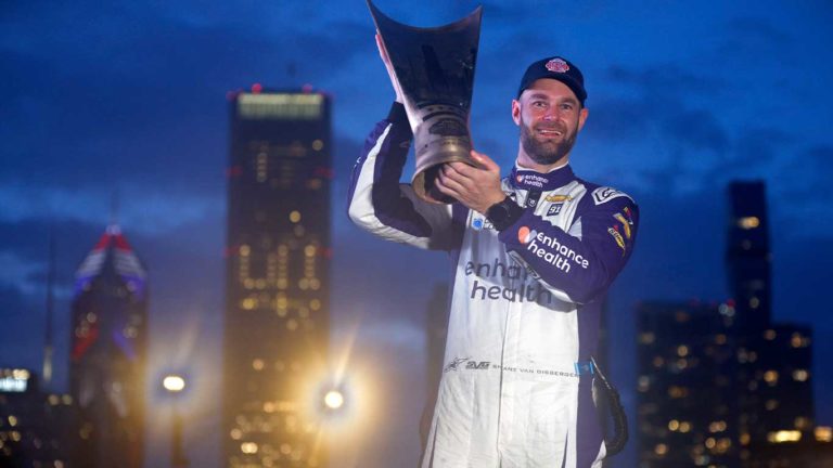 New Zealand driver Shane Van Gisbergen made NASCAR history in Chicago Street Race