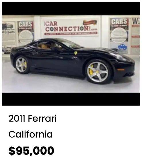 2011 Ferrari California For Sale