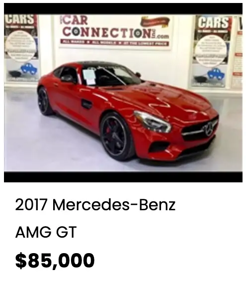 2017 AMG GT For Sale