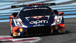 Maserati GT2 racer in the GT2 European Series