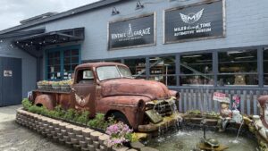 Metro Motorcars stops by Miles Through Time Auto Museum