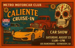 Caliente Cruise-In Car Show Sat, Aug 23 from 11AM-1PM at Los Rancheros