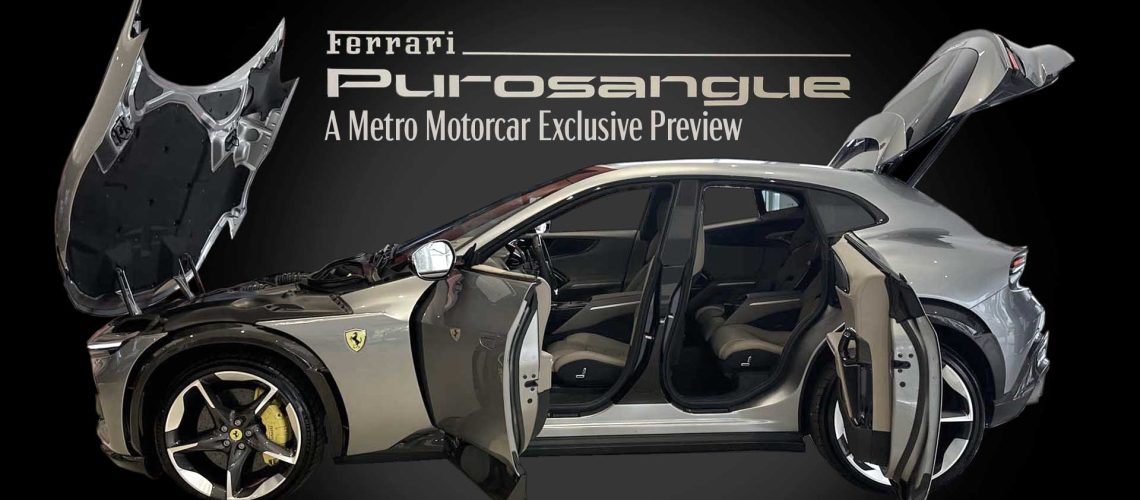 The Ferrari Purosangue Exclusive Preview by Metro Motorcar Club