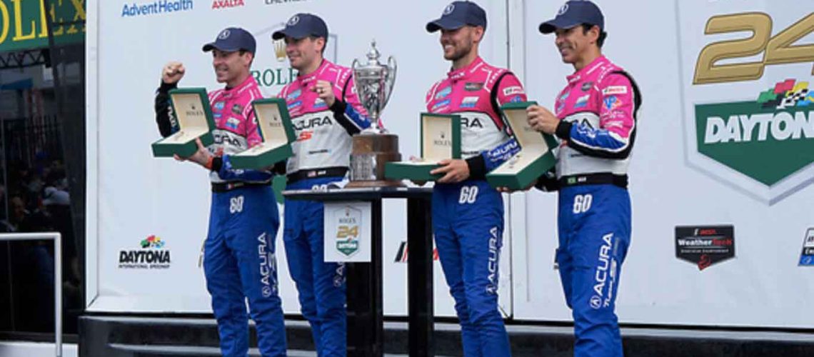 2023 Rolex 24 Winners - Drivers with Rolex Watches